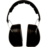 3M™ Folding Earmuffs Black