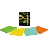Post-it® Extreme Notes 3" x 3" Assorted Colours 12/pkg
