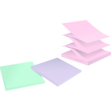 Post-it® Recycled Super Sticky Pop-Up Notes 3" x 3" Wanderlust Colours 6/pkg