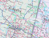 MapArt Canada Laminated Wall Map 28" x 40"