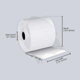 Iconex™ Adding Machine Paper Rolls 2-1/4"W x 2-1/2" dia (150' L) 10/pkg