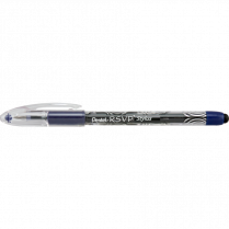 Pentel® R.S.V.P.® Stylus Ballpoint Pens Fine Point Blue 2/pkg