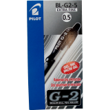 Pilot® G2® Retractable Gel Pens 0.5 mm Black 12/box