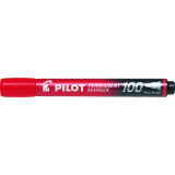 Pilot® Markers 100 Fine Bullet Tip Red 12/box