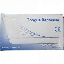 Paramedic® Tongue Depressors Wood 100/box