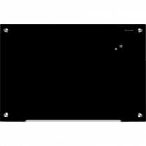 Quartet® Infinity™ Magnetic Glass Dry-Erase Board 24" x 36" Black
