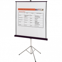 Quartet® Portable Tripod Projection Screen 70" x 70