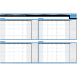 Day-Timer® Double-Sided Flexible Planner 90/120 Day 24" x 36" Bilingual
