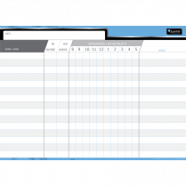 Quartet® In/Out Board Bilingual 15-Names 18" x 24"