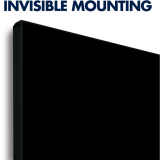Quartet® InvisaMount™ Magnetic Glass Dry Erase Board 42" x 74"