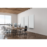 Quartet® InvisaMount™ Vertical Glass Dry-Erase Board 85" x 48"