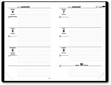 Quo Vadis Academic Weekly Diary 6" x 9" Scholar Assorted Colours