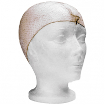 RONCO Easy Breezy™ Invisible Mesh Hairnets 21" Brown 100/box