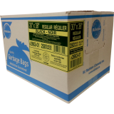 Ralston 2600 Series EcoLogo™ Industrial Garbage Bags Regular 30" x 38" Black 250/ctn