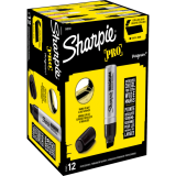 Sharpie® Magnum® Permanent Markers Chisel Tip Black 12/box