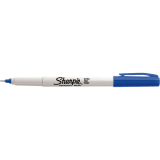 Sharpie® Ultra Fine Permanent Markers Ultra Fine Tip Blue 12/box