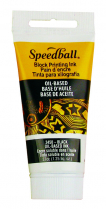 Speedball Oil-Based Block Printing Ink 1.25oz Black