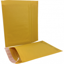 Cushioned Mailers #00 4-7/8" x 9" Golden Kraft 250/box