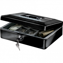 Sentry®Safe 12" Safebox 11-13/16x9-1/4x3-5/8" Black