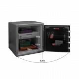 Sentry®Safe Executive Fire and Water Safe 3.4 cu ft Black