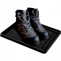 Storex® School Locker / Office Cubicle Boot Tray 11" x 12" Black