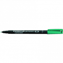 Staedtler® Lumocolor® Markers Permanent Fine Tip Green