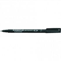 Staedtler® Lumocolor® Markers Permanent Fine Tip Black