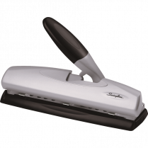 Swingline® Light Touch® Three-Hole High Capacity Desktop Hole Punch