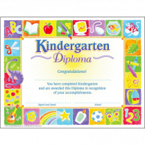 Trend® PK-K Certificates & Diplomas Classic Kindergarten Diploma 8-1/2" x 11" 30/pkg