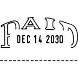 Trodat® 2210 Dater PAID