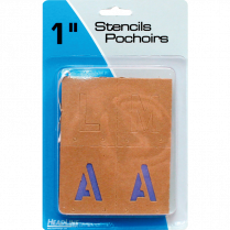 Headline® Stencils Gothic Letters and Numbers 1"