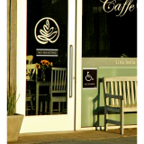 Headline® Century Signs, 3" x 9", Black and Silver, No Soliciting