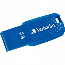 Verbatim® Ergo USB 3.0 Drive 64GB Blue