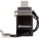 Verbatim® Store 'n' Go Dual USB Drives for On-The-Go Devices 16GB