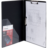 VLB Duraply® Stay Clean Folding Clipboard 11" x 17" Black