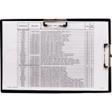 VLB Duraply® Stay Clean Clipboard 11" x 17" Black