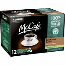 McCafé® Premium Roast Coffee K-Cups®Decaffeinated Medium Roast 12/box