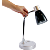 Bostitch® Adjustable Desk Lamp 3W Silver & Black