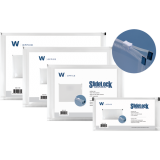 Winnable SlideLock® Poly Zipper Envelopes 13" x 10" Clear