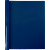 Winnable Poly Tang Clear Front Presentation Cover Letter Dark Blue