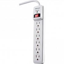 Woods® 6-Outlet Electronics Surge Protector