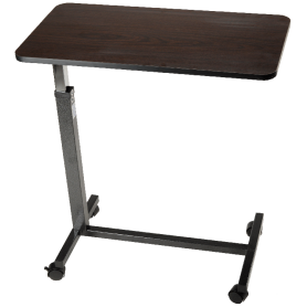 Low Overbed Table, Walnut