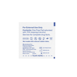 Alcohol Prep Pad - Sterile