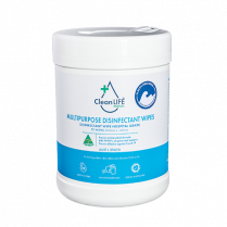 PLASTIC FREE MULTIPURPOSE DISINFECTANT WIPE TUB/100