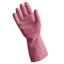 GLOVE A/P PINK SILVER LINED #9            PACK/12