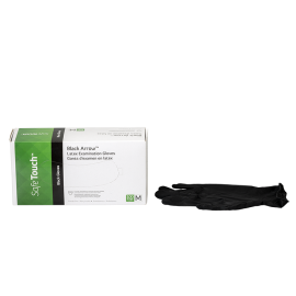 Black Arrow Latex Exam Gloves