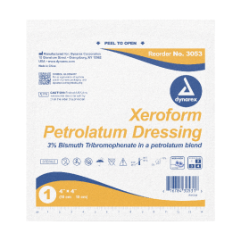Xeroform Petrolatum Gauze Dressing