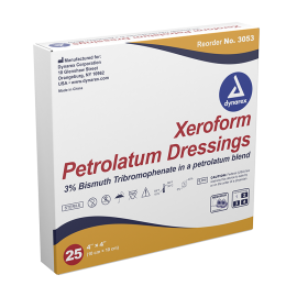 Xeroform Petrolatum Gauze Dressing