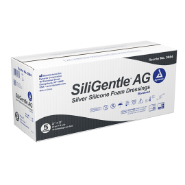 SiliGentleAG - Silicone Bordered Foam Dressing