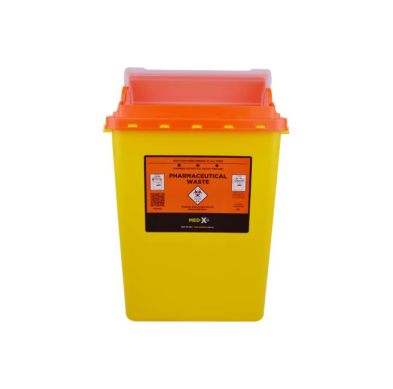 BIN PHARMACEUTICAL WASTE 14L (MXPH23) EA